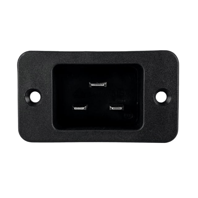 744W-00/04 PWR ENT RCPT IEC320-C20 PANEL QC