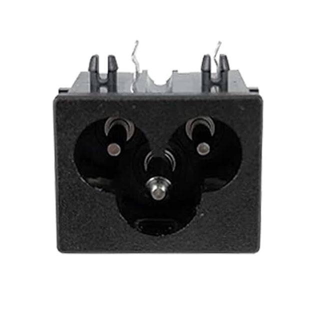 771W-BX2/01 PWR ENT RCPT IEC320-C6 PNL SLDR