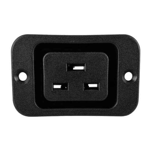 743W-00/03 PWR ENT RCPT IEC320-2-2J PNL QC