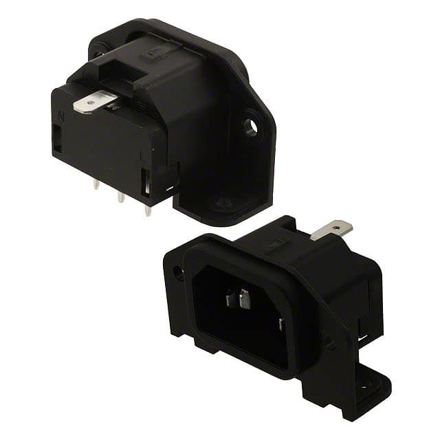 GSP1.9113.1 PWR ENT RCPT IEC320-C14 PNL SLDR
