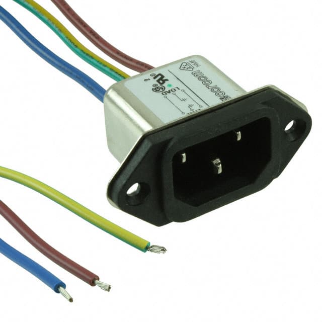 1-6609987-0 PWR ENT RCPT IEC320-C14 PNL WIRE
