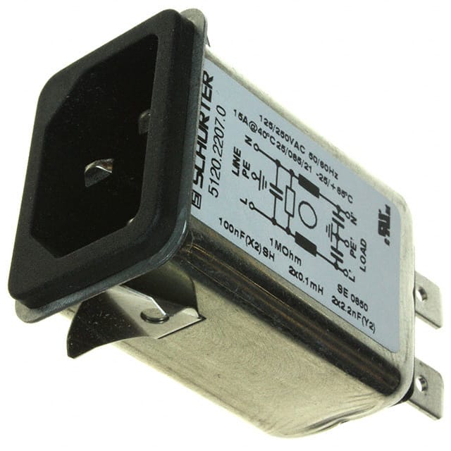 5120.2207.0 PWR ENT RCPT IEC320-C14 PANEL QC