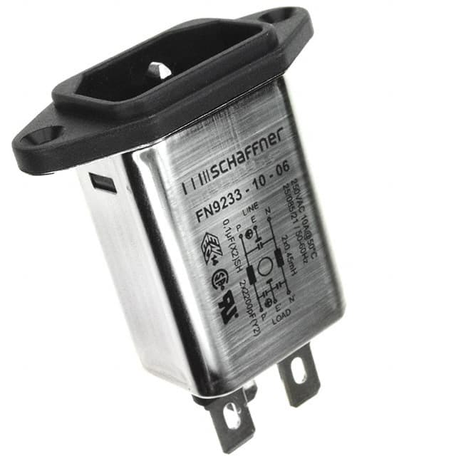 FN9233-10-06 PWR ENT RCPT IEC320-C14 PANEL QC