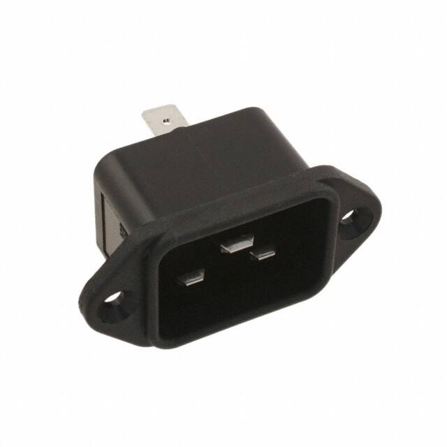 4-1609134-7 PWR ENT RCPT IEC320-C20 PANEL QC
