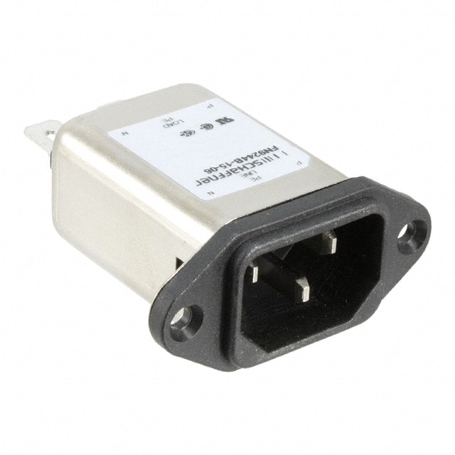 FN9244B-6-06 PWR ENT RCPT IEC320-C14 PANEL QC
