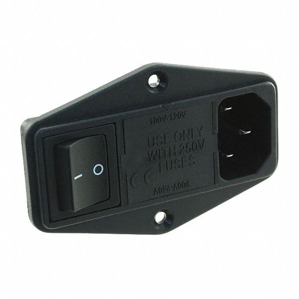 10C2 PWR ENT MOD RCPT IEC320-C14 PNL