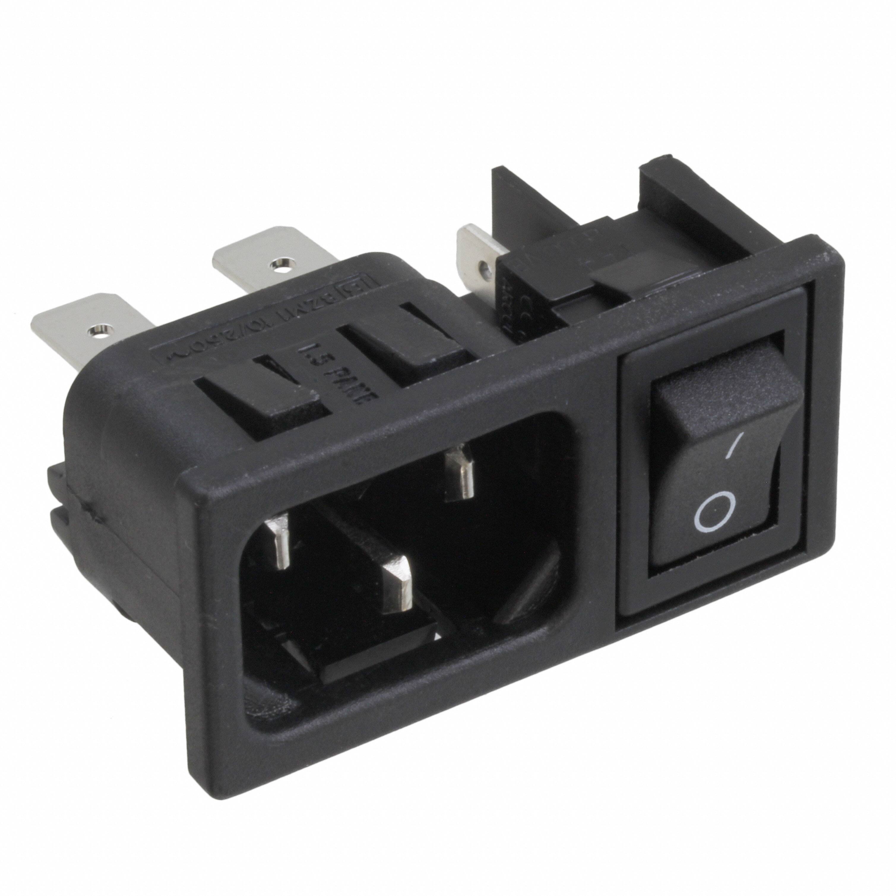 BZM27/Z0000/53B PWR ENT MOD RCPT IEC320-C14 PNL