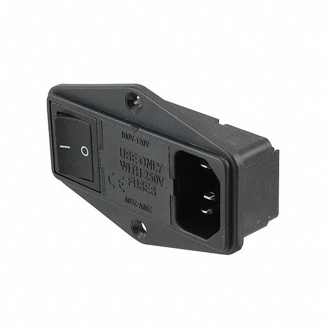 10C3 PWR ENT MOD RCPT IEC320-C14 PNL