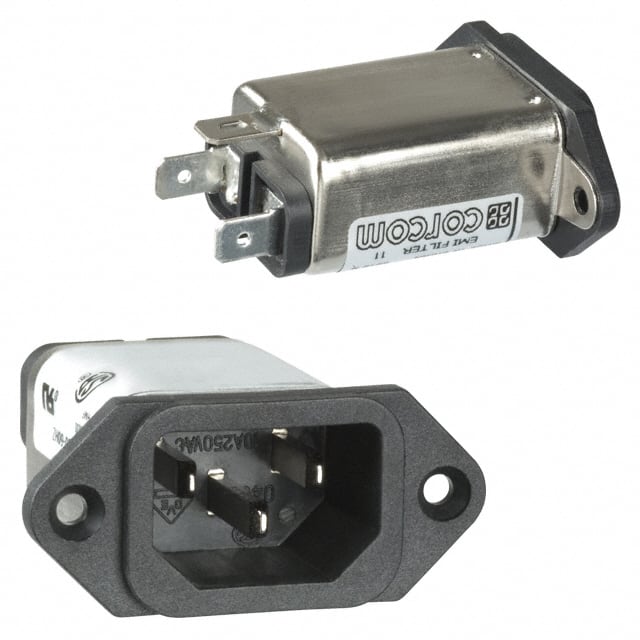 10EEA1 PWR ENT RCPT IEC320-C14 PANEL QC