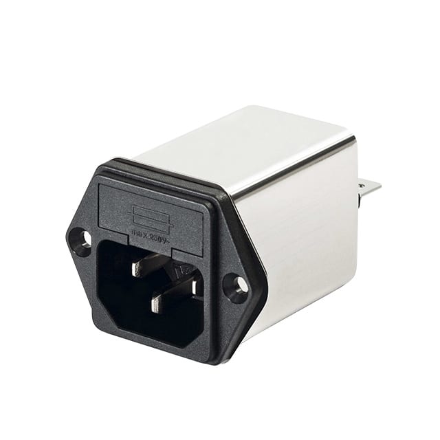 FN261-4-06 PWR ENT MOD RCPT IEC320-C14 PNL