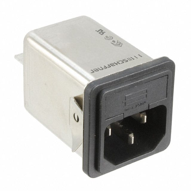 FN261S-6-06-10 PWR ENT MOD RCPT IEC320-C14 PNL