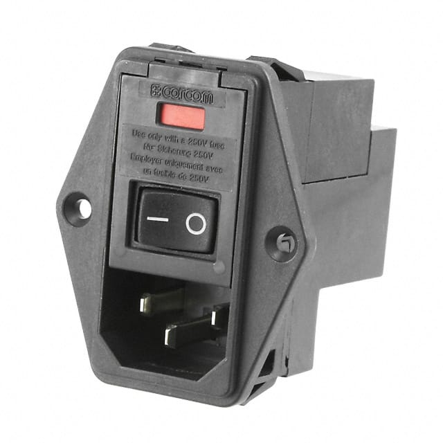 5-6609929-0 PWR ENT MOD RCPT IEC320-C14 PNL