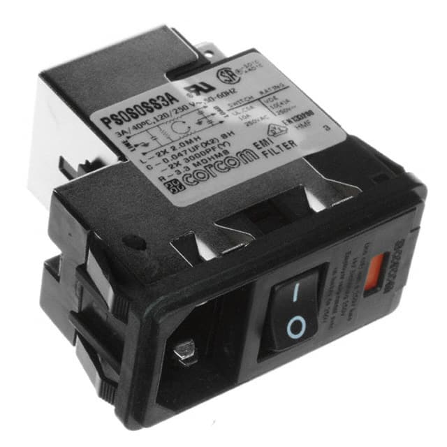 PS0S0SS3A PWR ENT MOD RCPT IEC320-C14 PNL