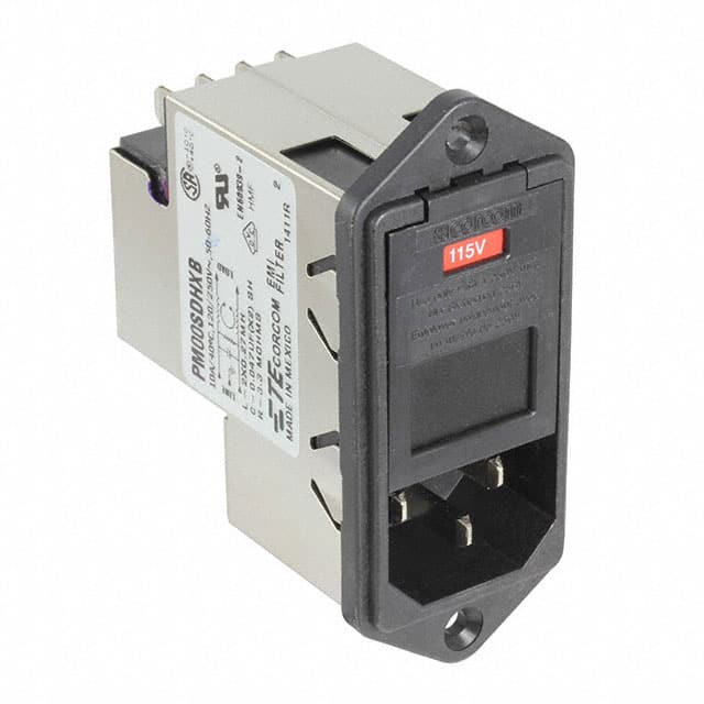1-6609941-4 PWR ENT MOD RCPT IEC320-C14 PNL