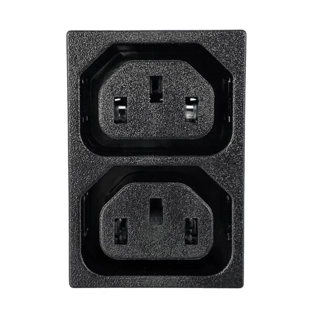 742W-15/04 PWR ENT RCPT IEC320-2-2F PNL QC