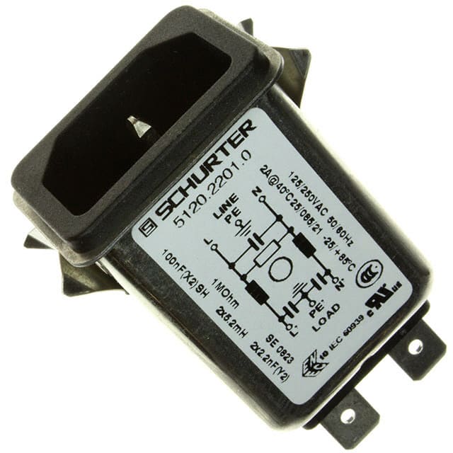 5120.2201.0 PWR ENT RCPT IEC320-C14 PANEL QC