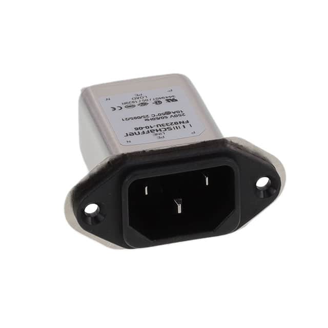 FN9233U-10-06 PWR ENT RCPT IEC320-C14 PANEL QC