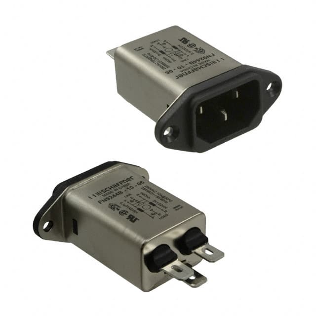 FN9244B-10-06 PWR ENT RCPT IEC320-C14 PANEL QC