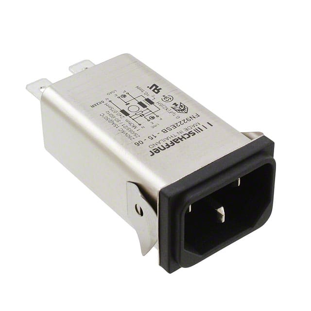 FN9222ESB-15-06 PWR ENT RCPT IEC320-C14 PANEL QC