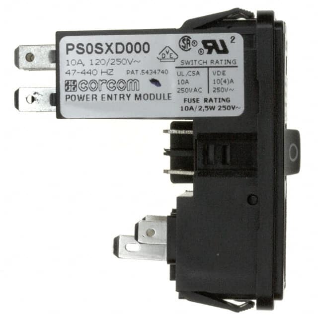 PS0SXD000 PWR ENT MOD RCPT IEC320-C14 PNL
