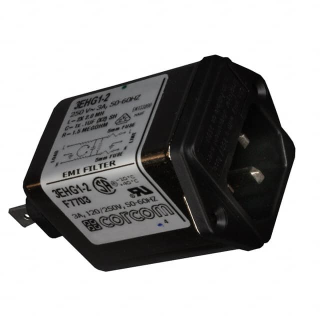 6609116-2 PWR ENT MOD RCPT IEC320-C14 PNL