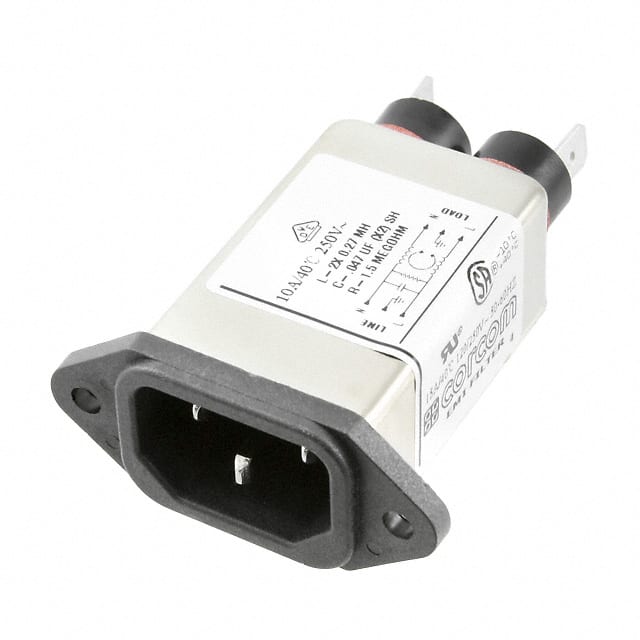 15EH4 PWR ENT RCPT IEC320-C14 PANEL QC