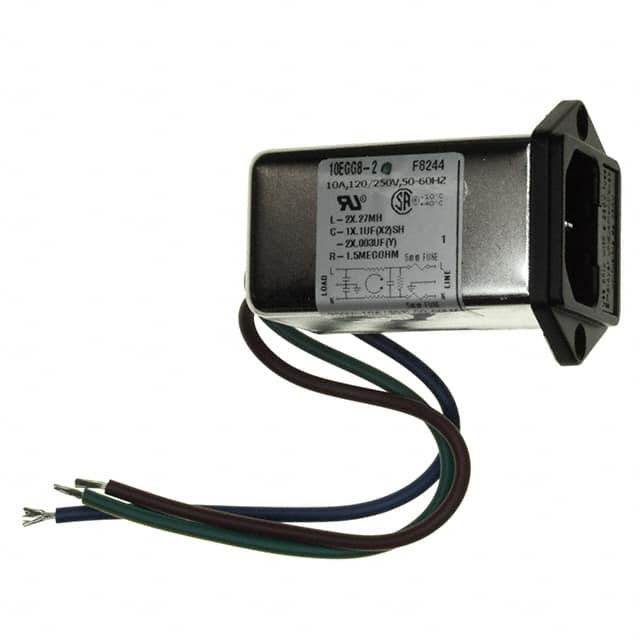 3-1609115-6 PWR ENT MOD RCPT IEC320-C14 PNL