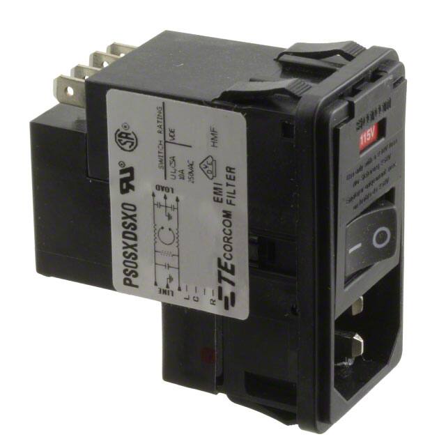4-6609951-3 PWR ENT MOD RCPT IEC320-C14 PNL