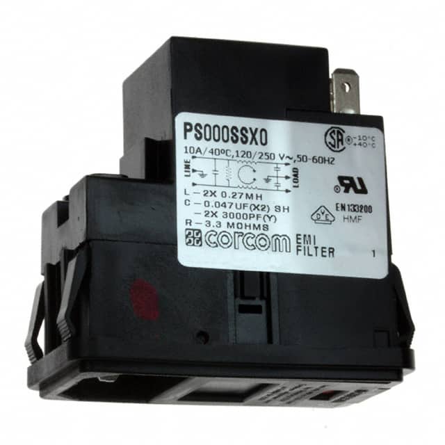 PS000SSX0 PWR ENT MOD RCPT IEC320-C14 PNL