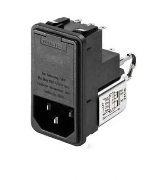 FN370-2-21 PWR ENT MOD RCPT IEC320-C14 PNL
