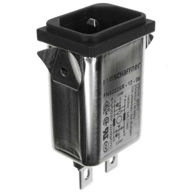 FN9222SR-12-06 PWR ENT RCPT IEC320-C14 PANEL QC