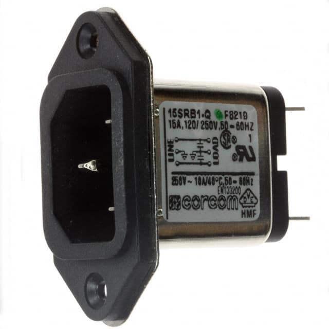 6609987-1 PWR ENT RCPT IEC320-C14 PANEL QC