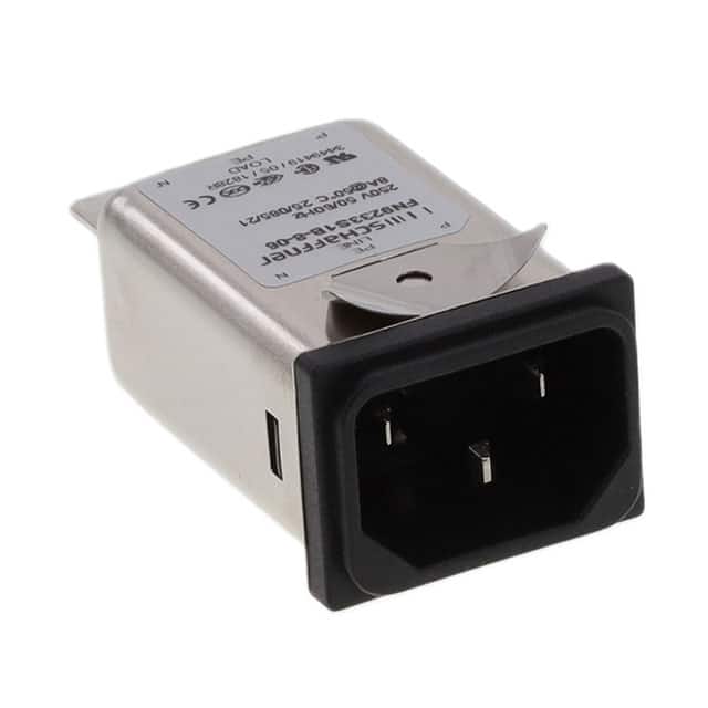 FN9233S1B-8-06 PWR ENT RCPT IEC320-C14 PANEL QC