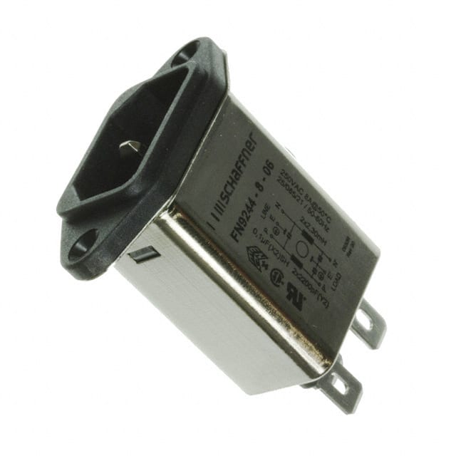 FN9244-8-06 PWR ENT RCPT IEC320-C14 PANEL QC