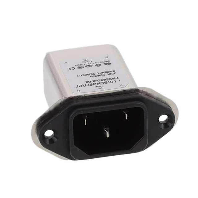 FN9244U-8-06 PWR ENT RCPT IEC320-C14 PANEL QC