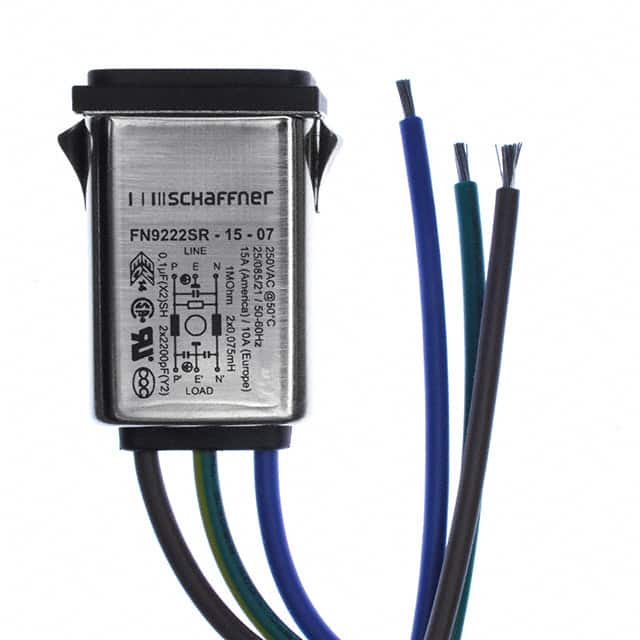 FN9222SR-15-07 PWR ENT RCPT IEC320-C14 PNL WIRE