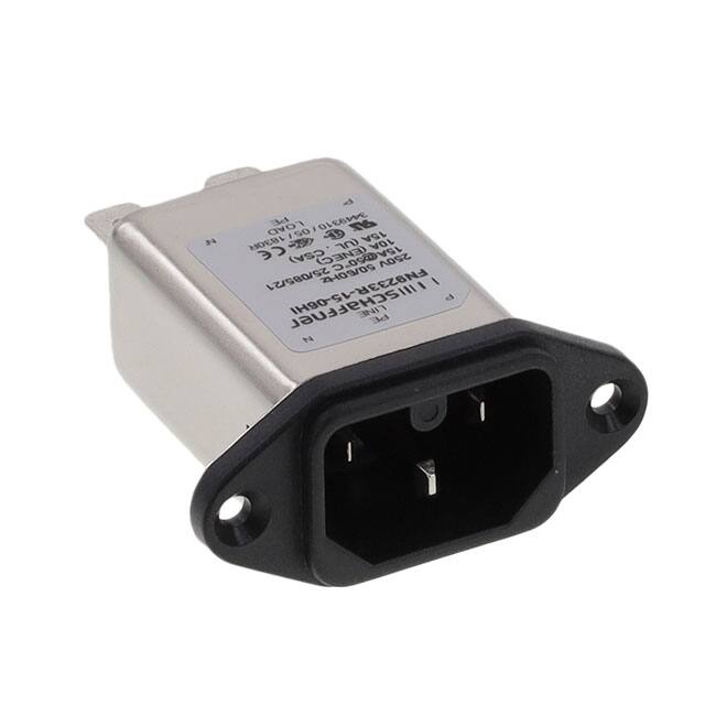 FN9233R-15-06HI PWR ENT RCPT IEC320-C16 PANEL QC