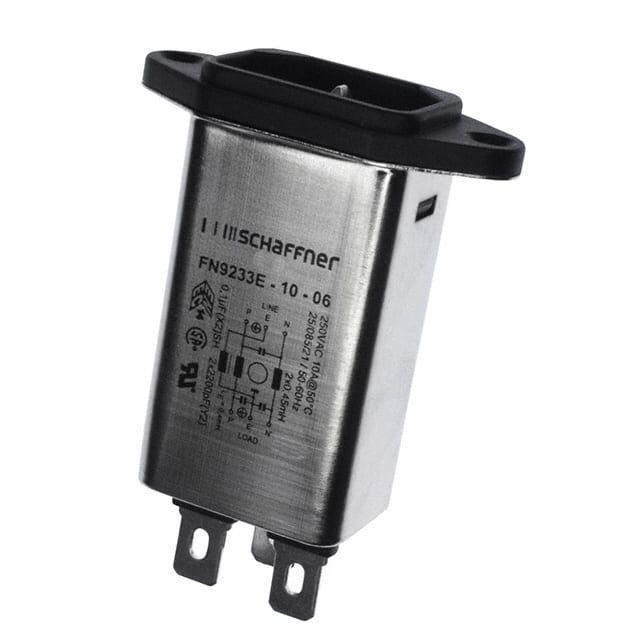 FN9233E-10-06 PWR ENT RCPT IEC320-C14 PANEL QC
