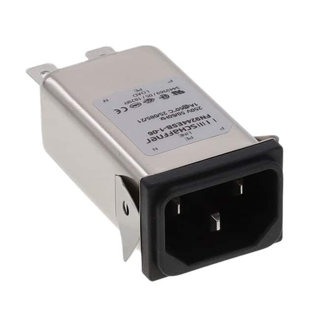 FN9244ESB-1-06 PWR ENT RCPT IEC320-C14 PANEL QC