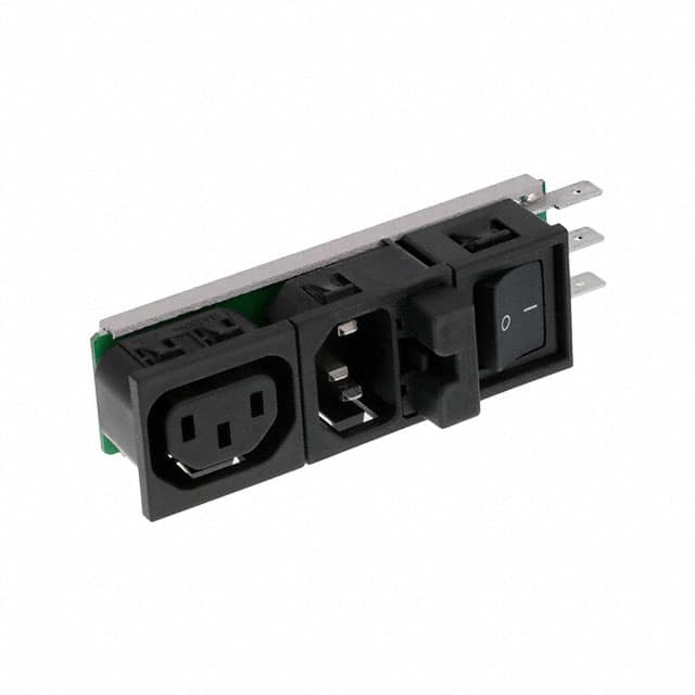6432.0153.30 PWR ENT IN/OUT IEC320-2-2F PNL