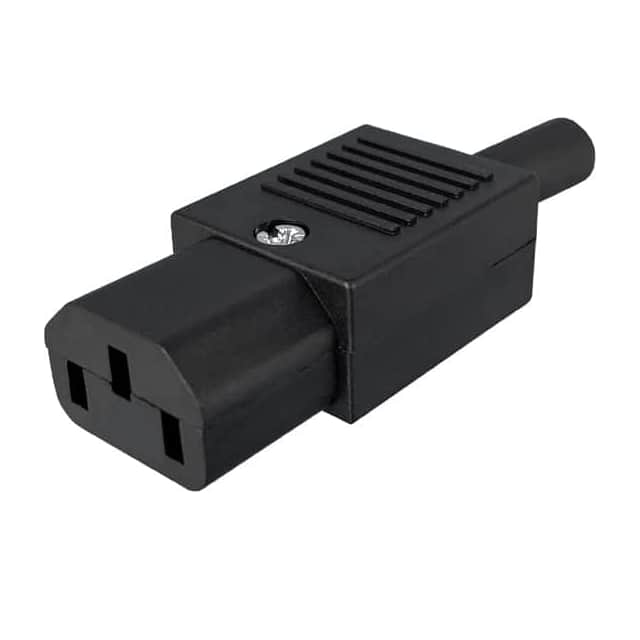 704-00/00 PWR ENT PLUG IEC320-C13 STR SCRW