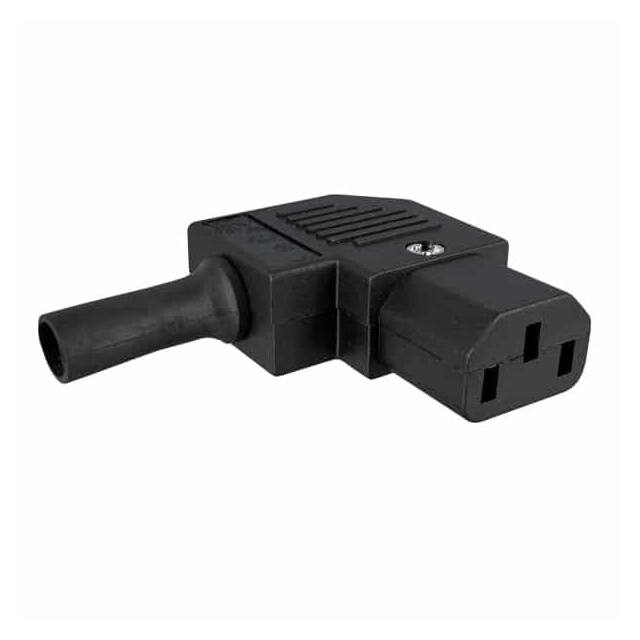 705-00/00 PWR ENT PLUG IEC320-C13 R/A SCRW