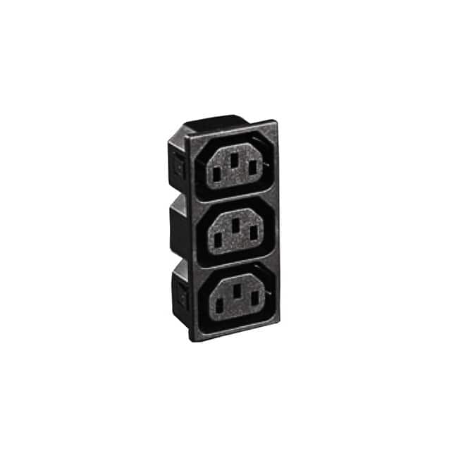 PX0717/2/15/ST PWR ENT RCPT IEC320-2-2F PANEL