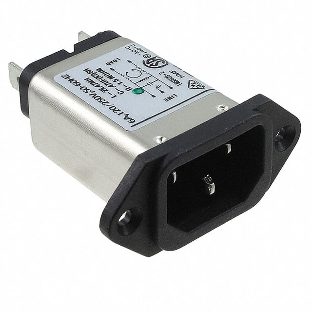 6EBH1 PWR ENT RCPT IEC320-C14 PANEL QC