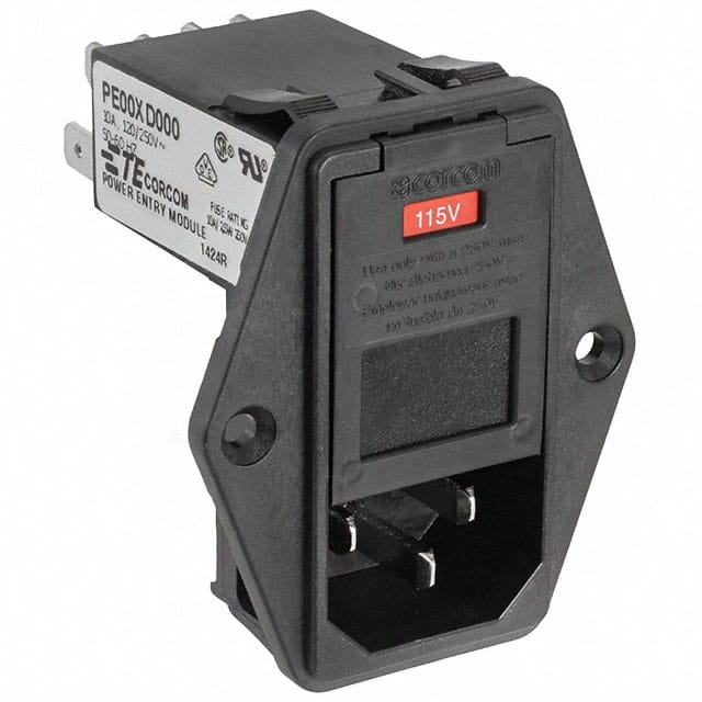 2-6609956-2 PWR ENT MOD RCPT IEC320-C14 PNL