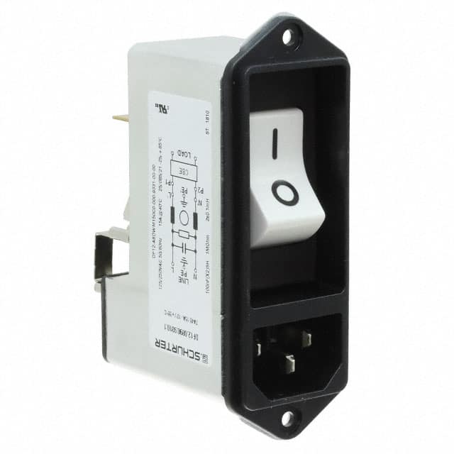 DF12.0890.9310.1 PWR ENT MOD RCPT IEC320-C14 PNL