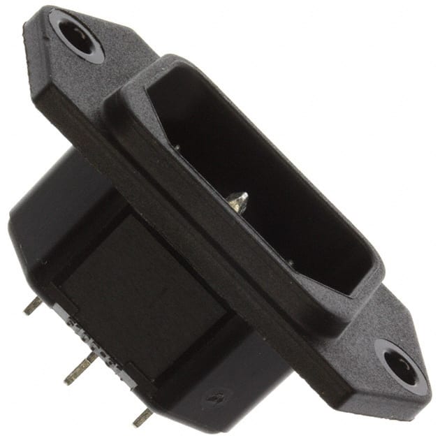 6100.9100 PWR ENT RCPT IEC320-C14 RIVET