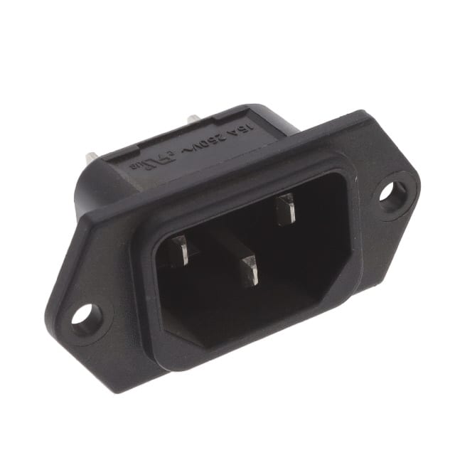 6100.9200 PWR ENT RCPT IEC320-C14 RIVET QC