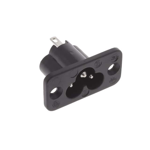 6160.0086 PWR ENT RCPT IEC320-C6 PNL SLDR