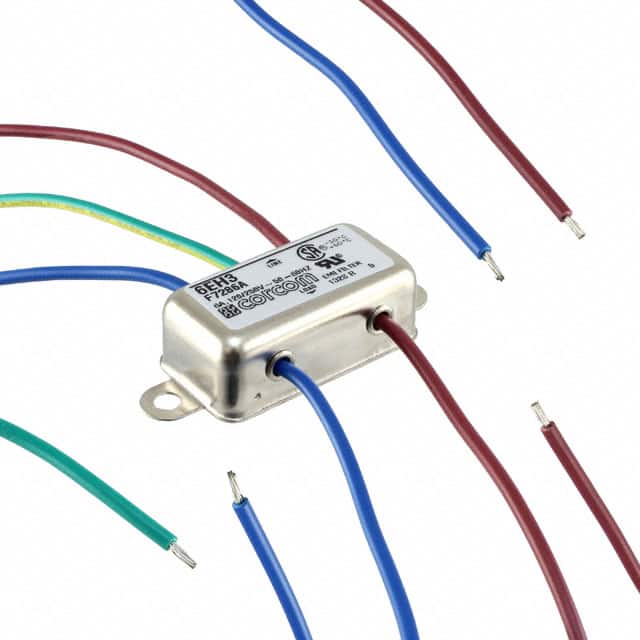 6EH3 PWR ENT RCPT IEC320-C14 PNL WIRE